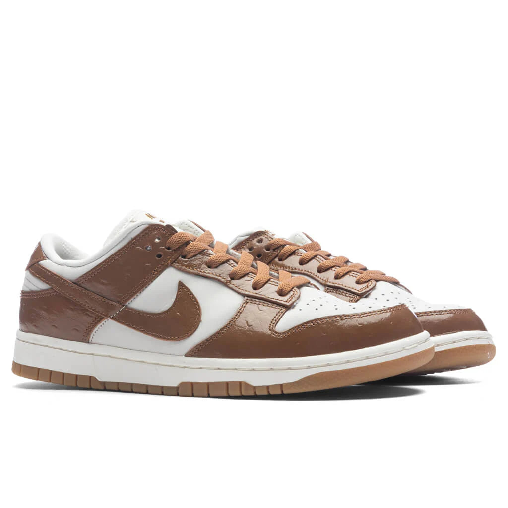 Womens Dunk Low LX Phantom Ale Brown Metallic Gold