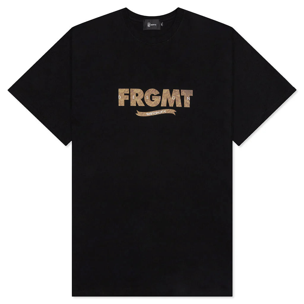 Medicom Toy x fragment design Fur Logo BERTEE Black
