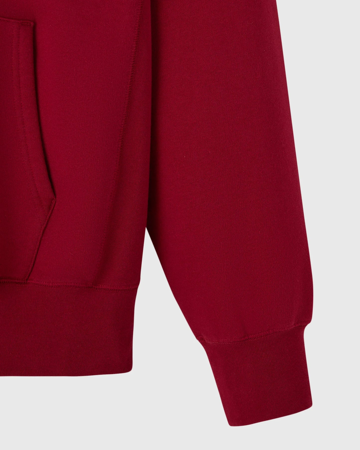 Collegiate Hoodie Deep Red