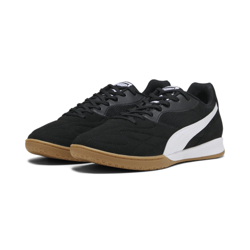 PUMA King Top IT Indoor Shoes Black White