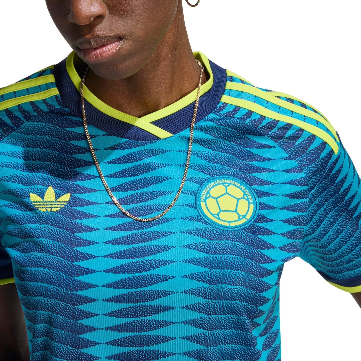 adidas Colombia Away Womens Soccer Jersey 2026 Mistery Petrol Navy