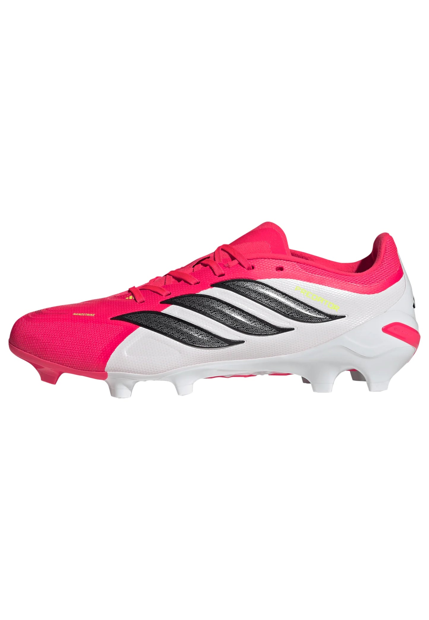 adidas Predator League FG Firm Ground Mens Soccer Cleats Red Black White