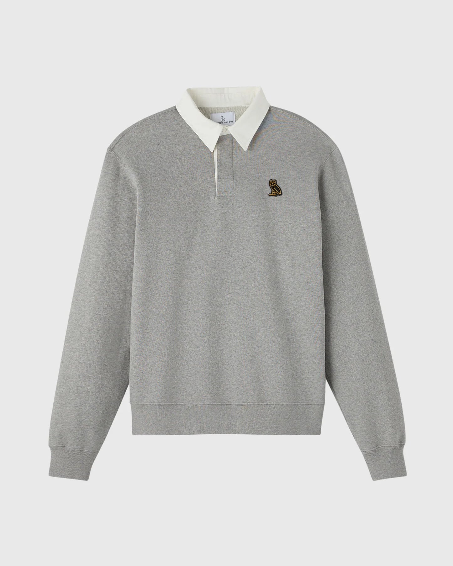Classic Rugby Polo Heather Grey