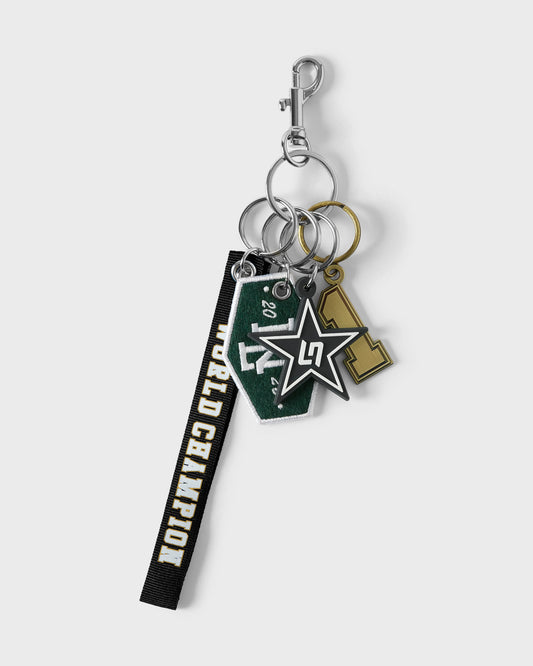 WORLD CHAMPION CHARM KEYRING