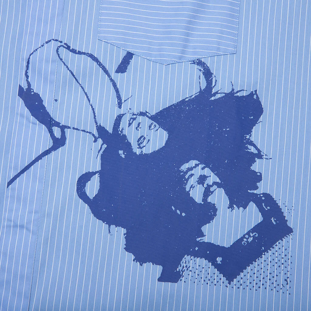Togetherness Business Shirt Pinstripe Blue