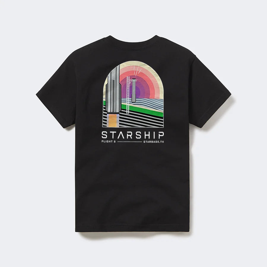 Kids Starship Flight 9 T Shirt
