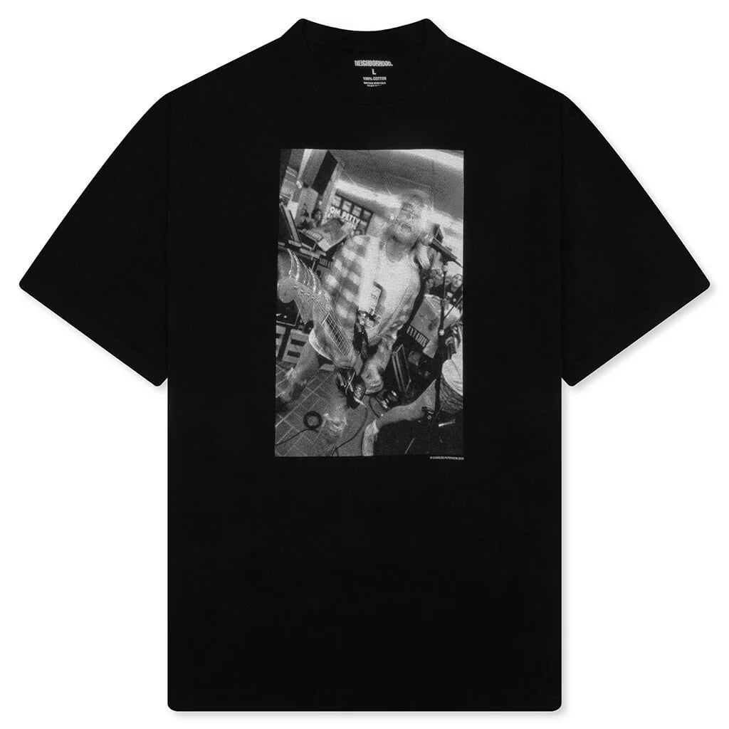 Neighborhood x Charles Peterson S S Tee 5 Black