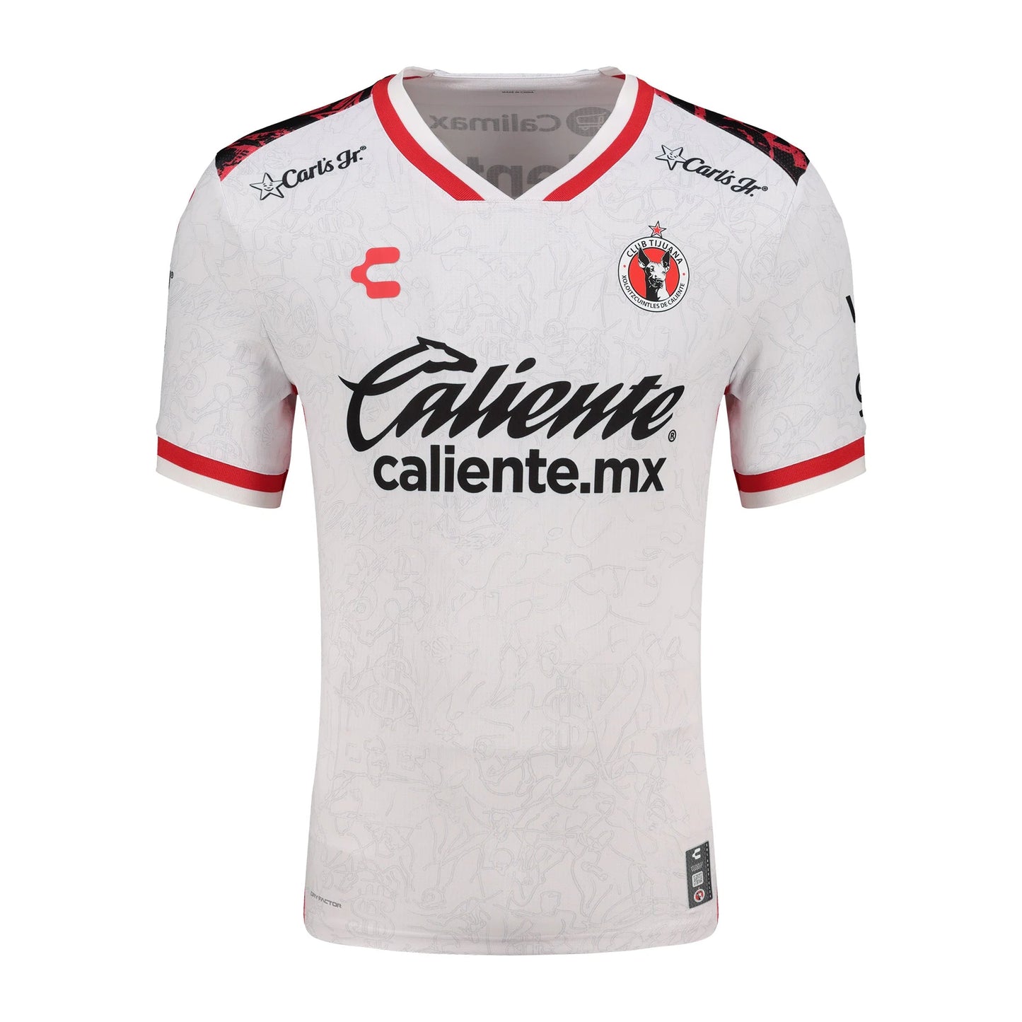 Charly Mens Xolos Away Jersey 2025 White
