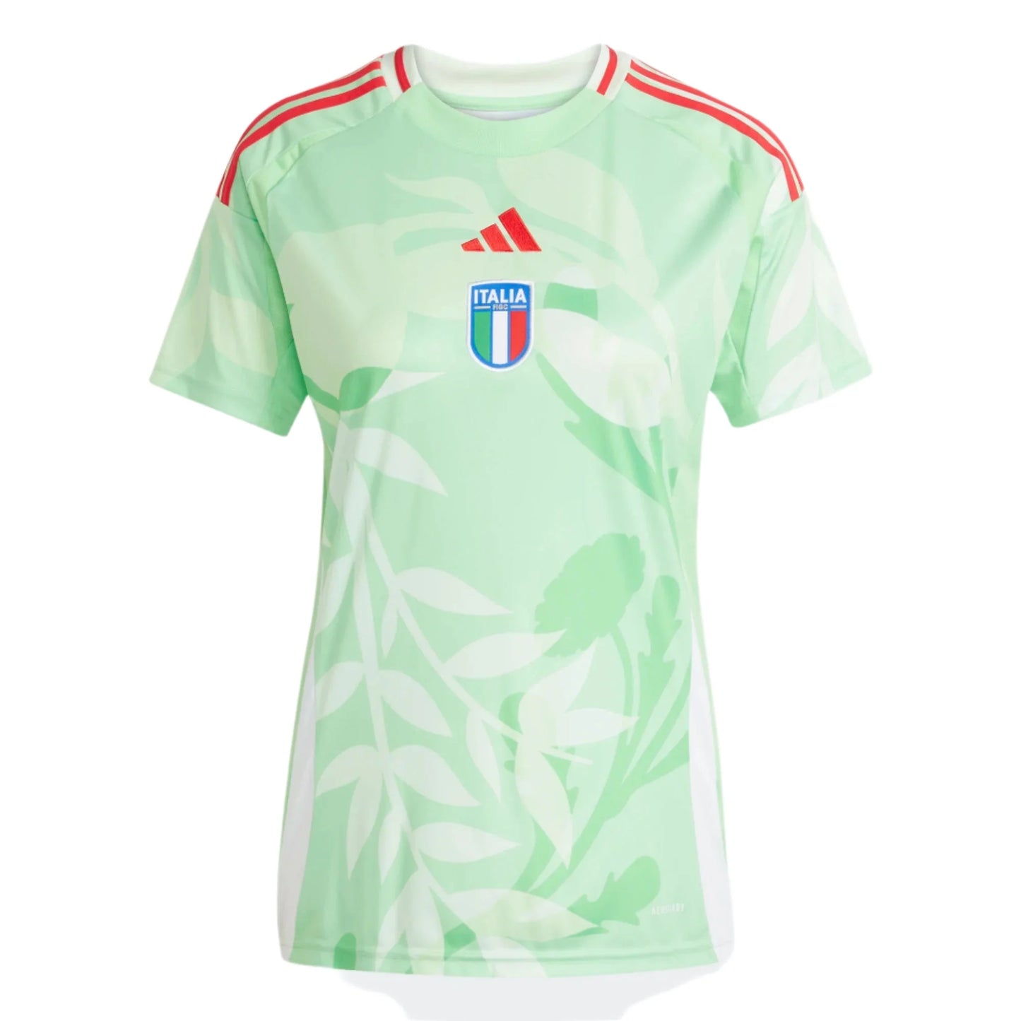 adidas Womens Italy Womens Team Away Jersey 25 Green