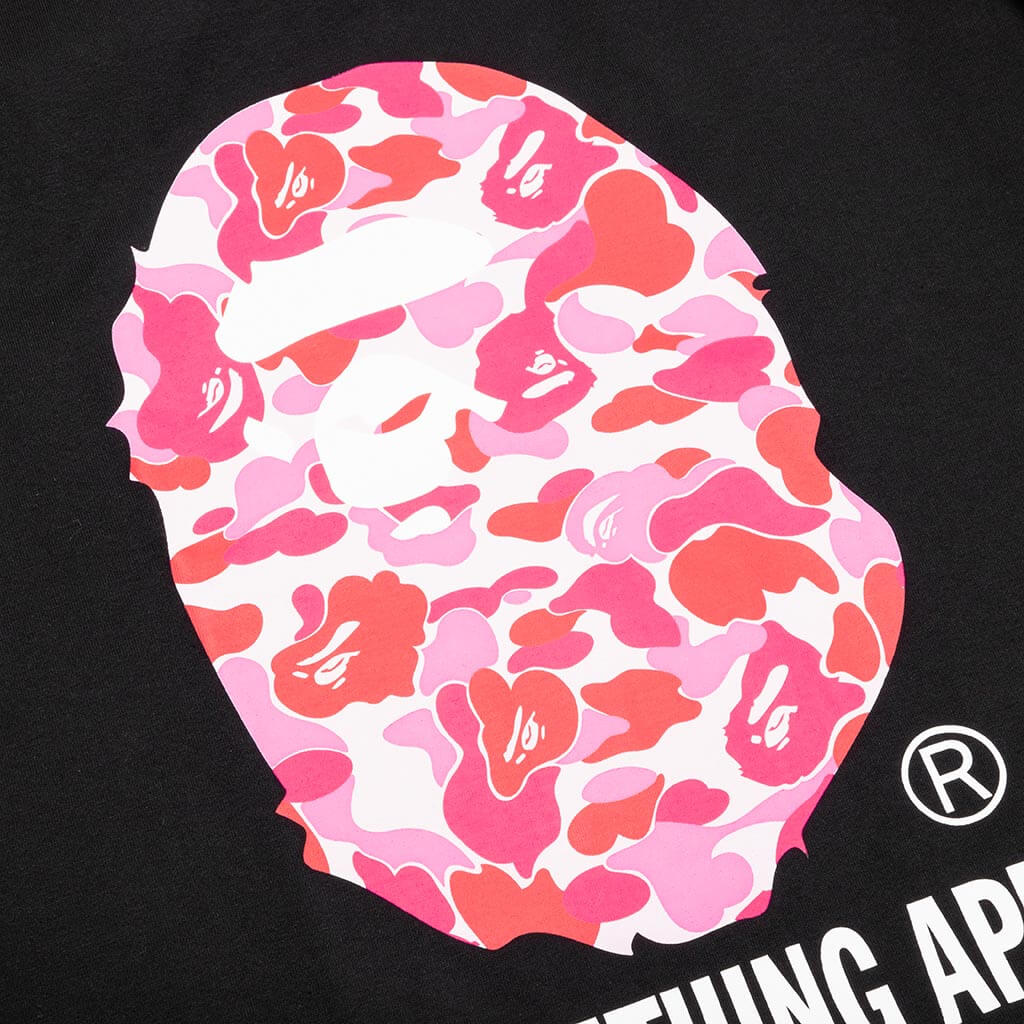 ABC Camo By Bathing Ape Tee Black Pink