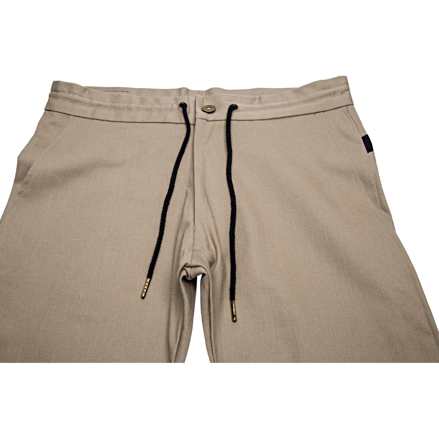 Mason Slim Drawstring Pant Mens Pant Tan