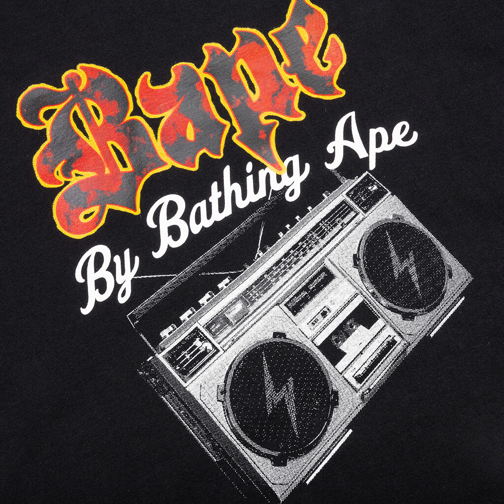 Bape Boombox Tee C Black