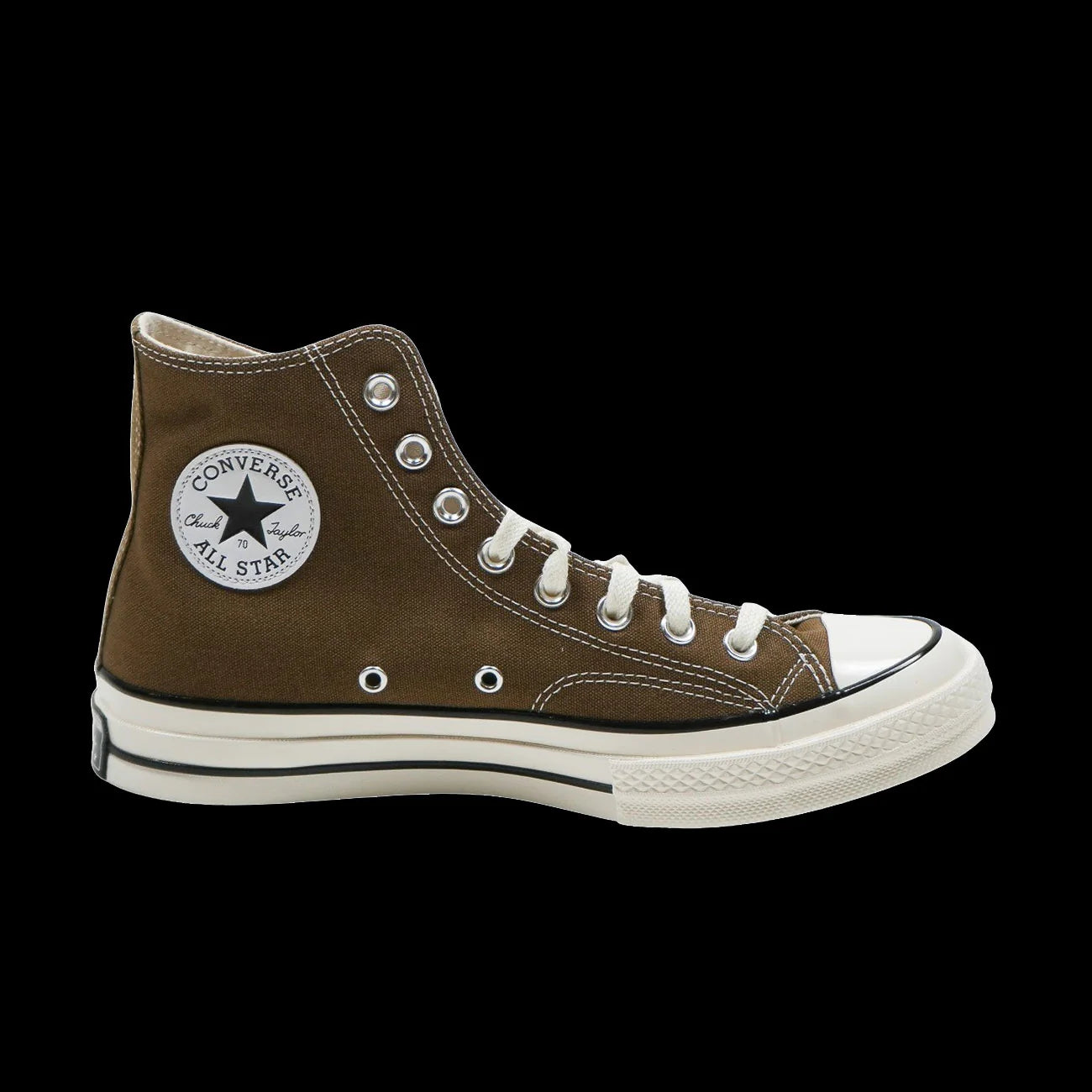 Converse 70 Hi Bog Brown Egret Black