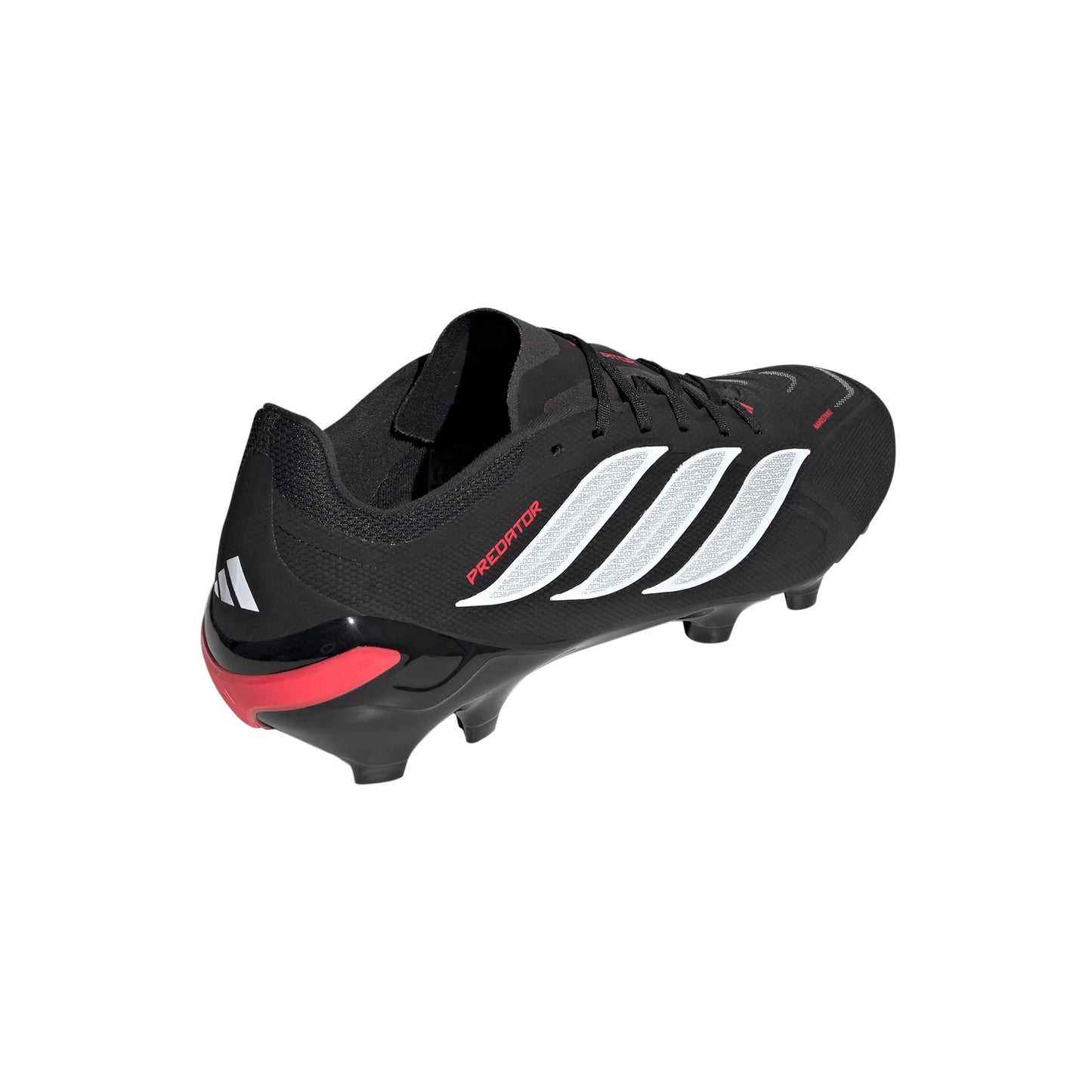 adidas Predator League FG Firm Ground Mens Soccer Cleats Black White Red
