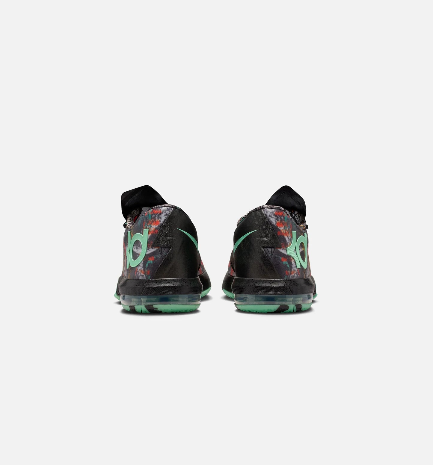 KD 6 All Star Illusion Mens Basketball Shoe Multicolor Green Glow Black