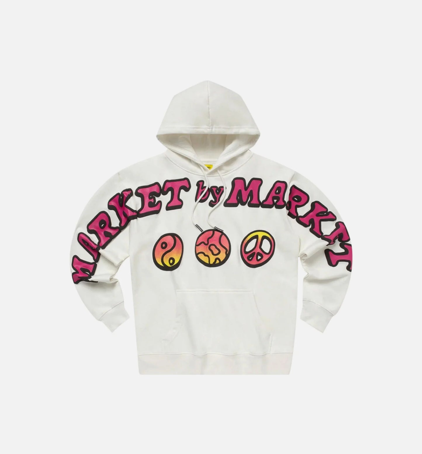Cali Peace Hoodie Mens Hoodie Off White