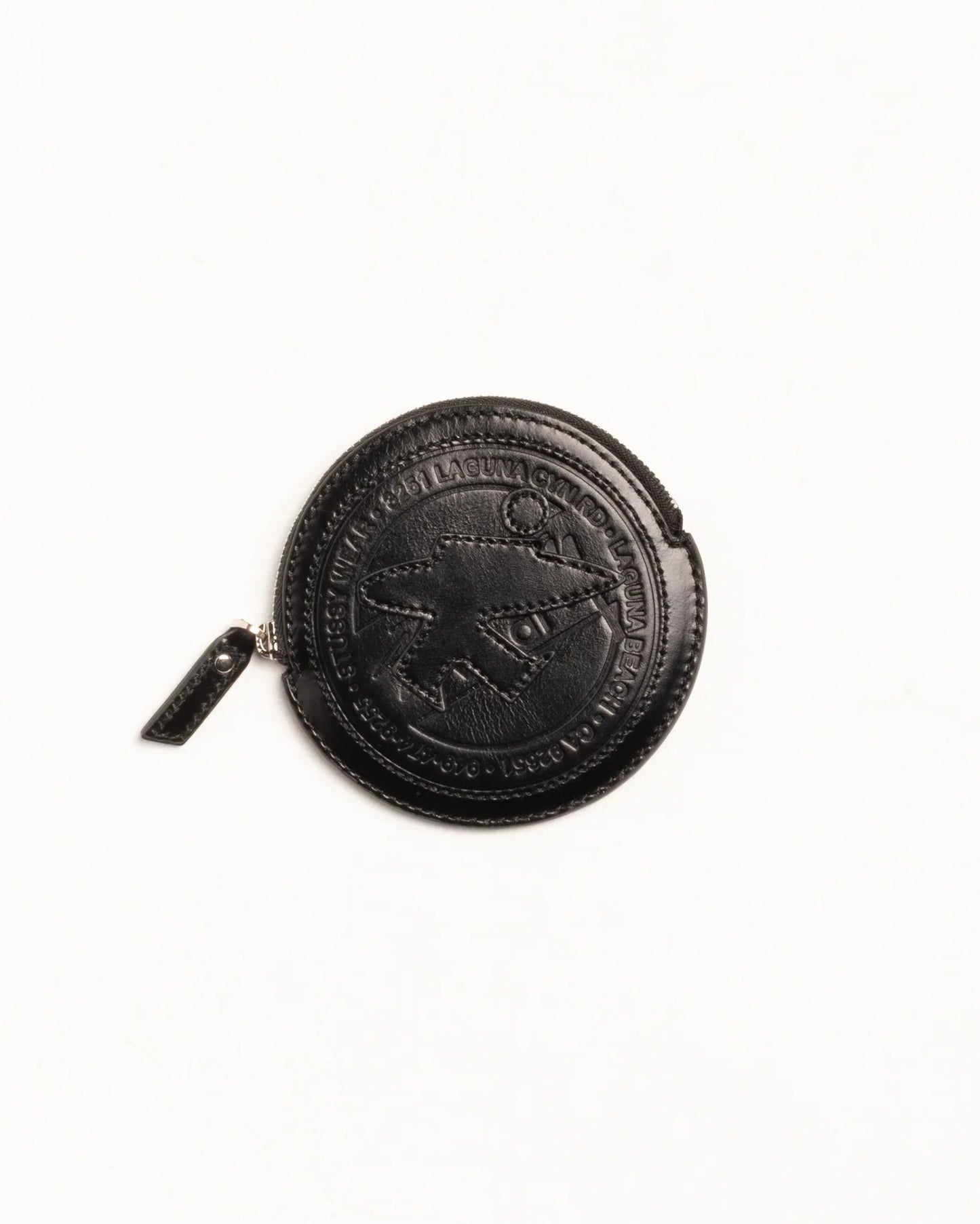 SURF DOT LEATHER POUCH