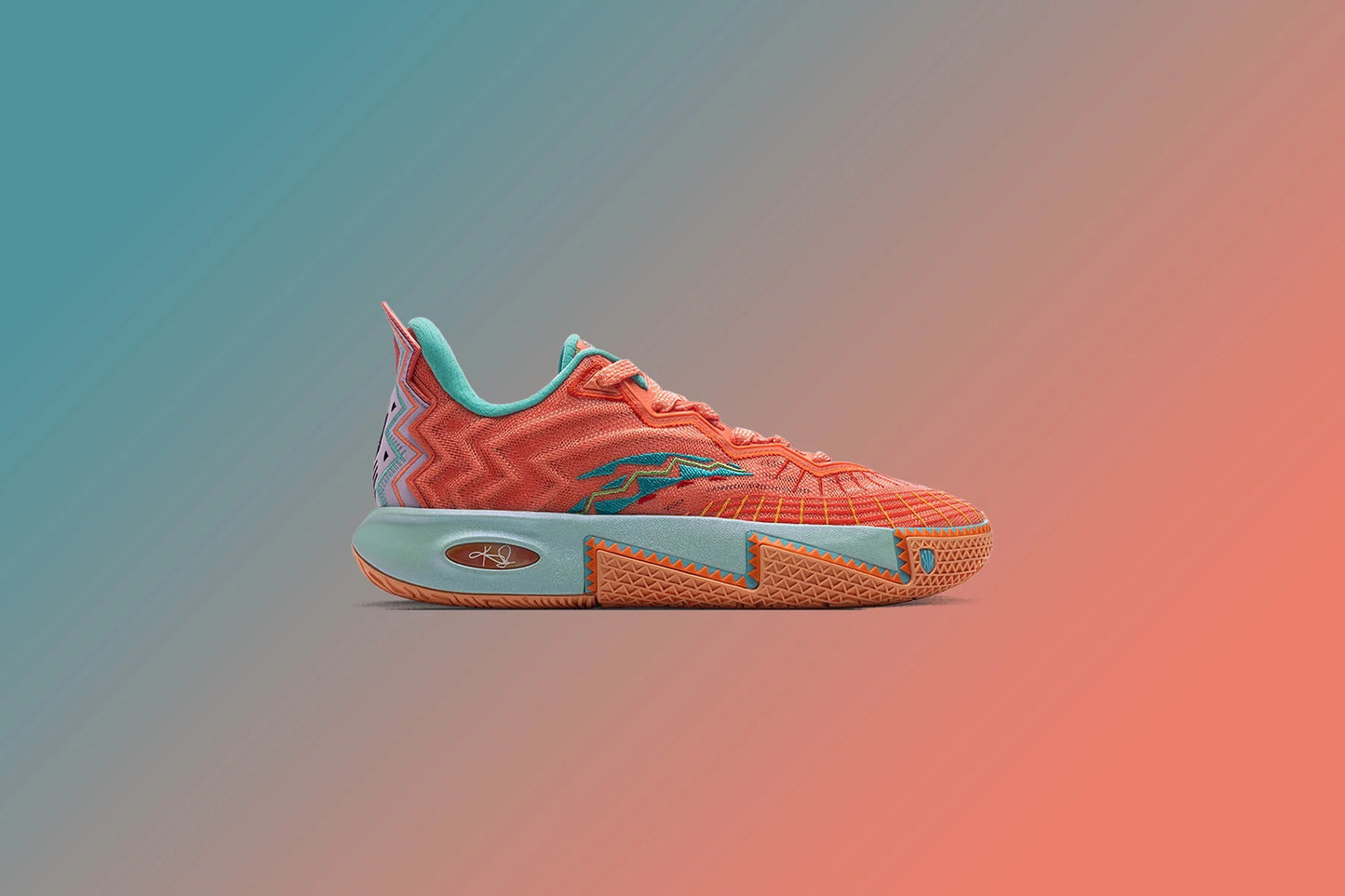 ANTA x Kyrie Irving Kai 2 Sun Orange Green Purple