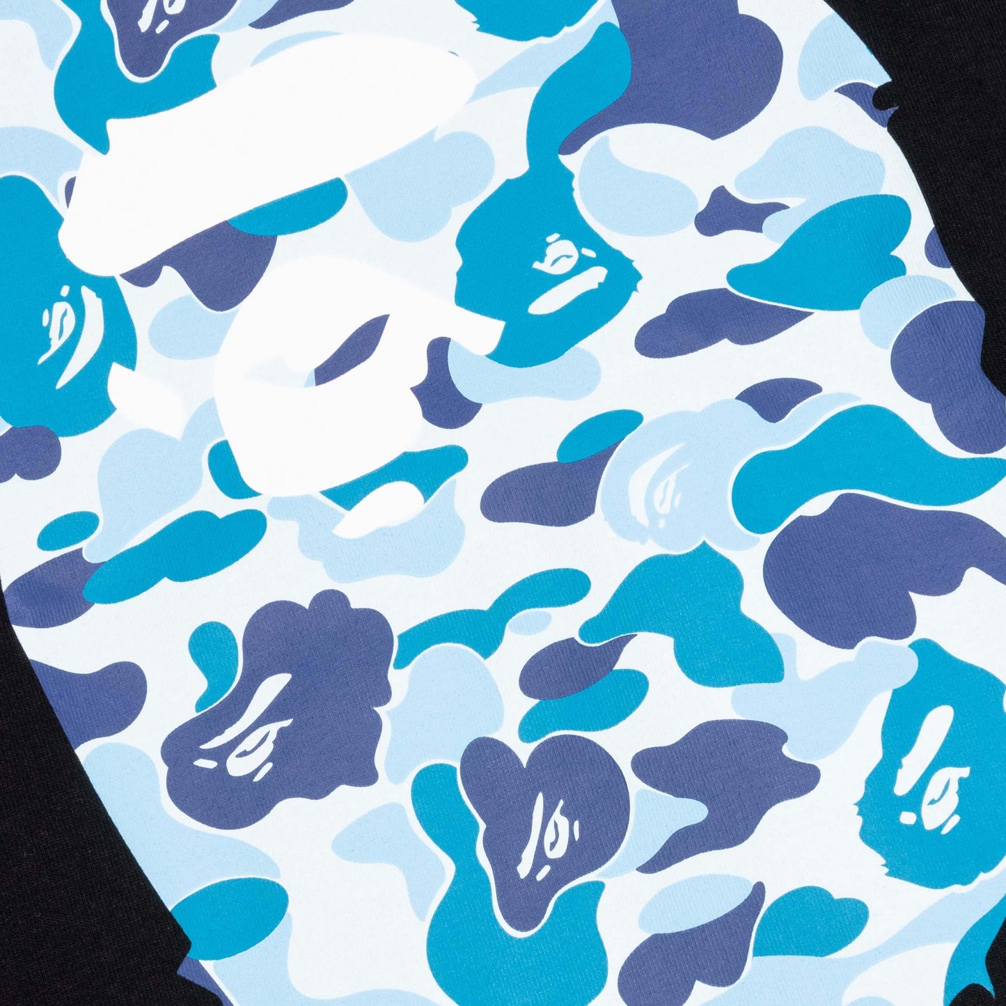 ABC Camo By Bathing Ape Tee Black Blue