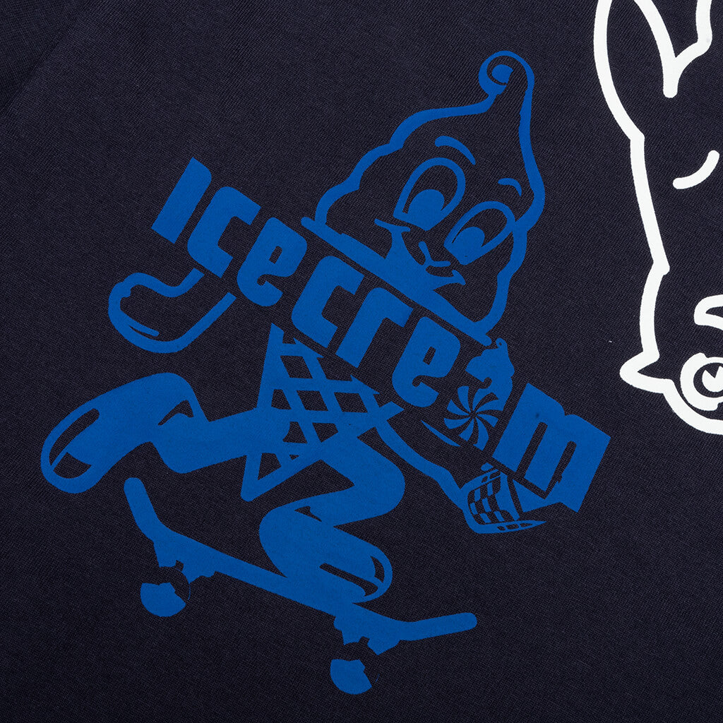 Overlay S S Tee Charcoal Art
