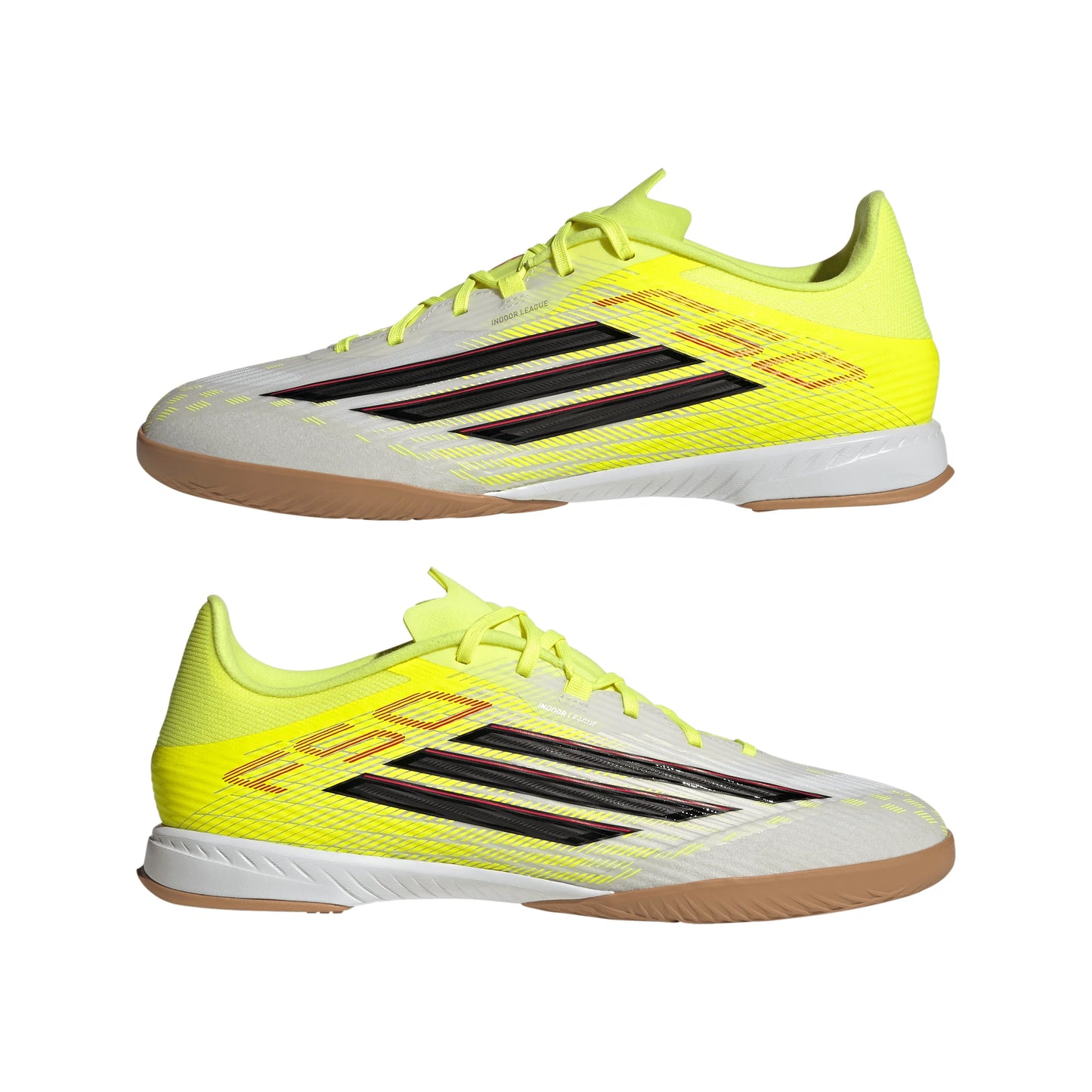 adidas F50 League IN Indoor Mens Soccer Shoes Yellow Black Red