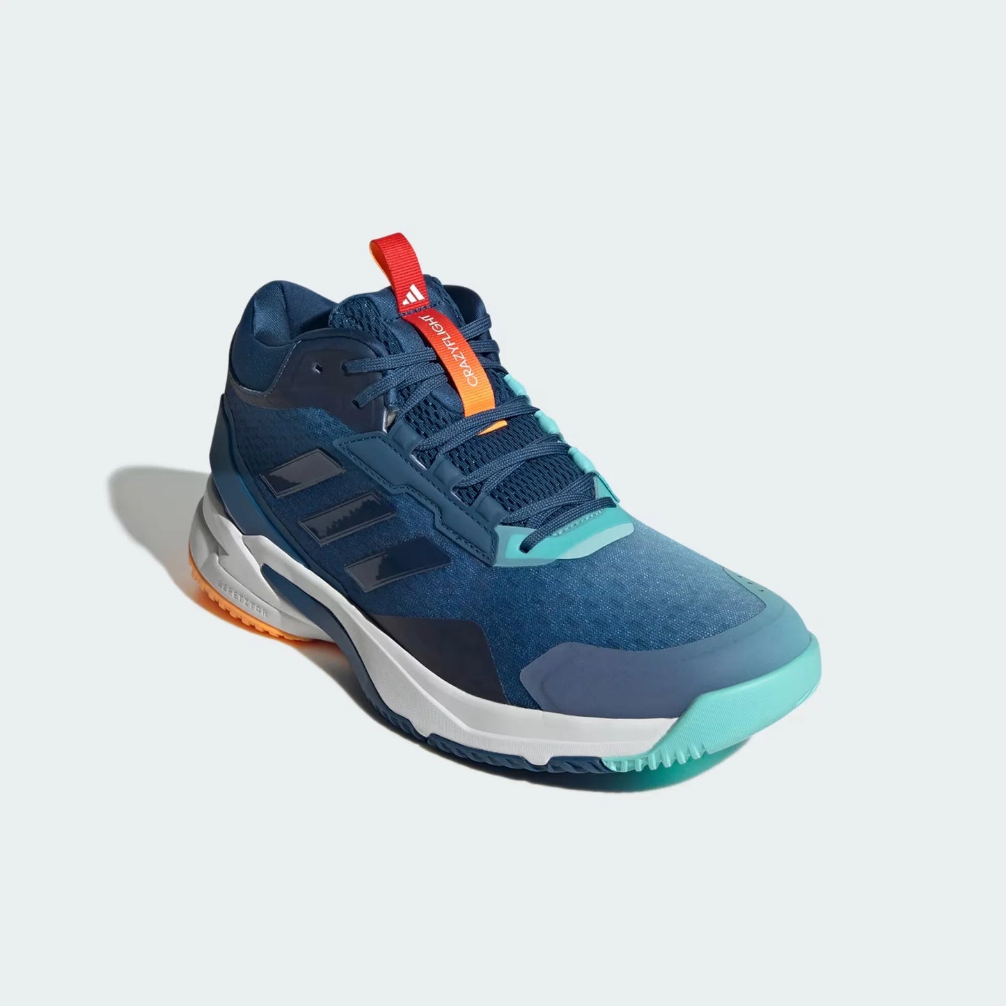 Tênis Adidas Crazyflight Mid 6 Azul Escuro Branco