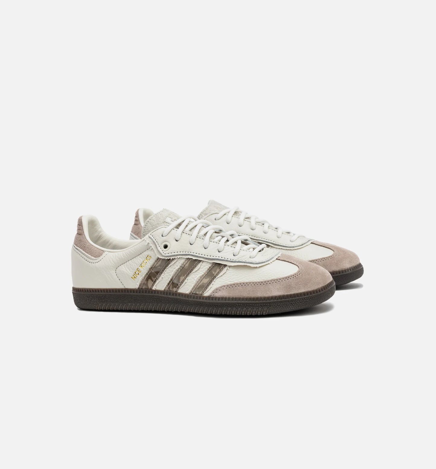 Nice Kicks Samba OG Mens Lifestyle Shoe Talc Brown Pantone Free Shipping
