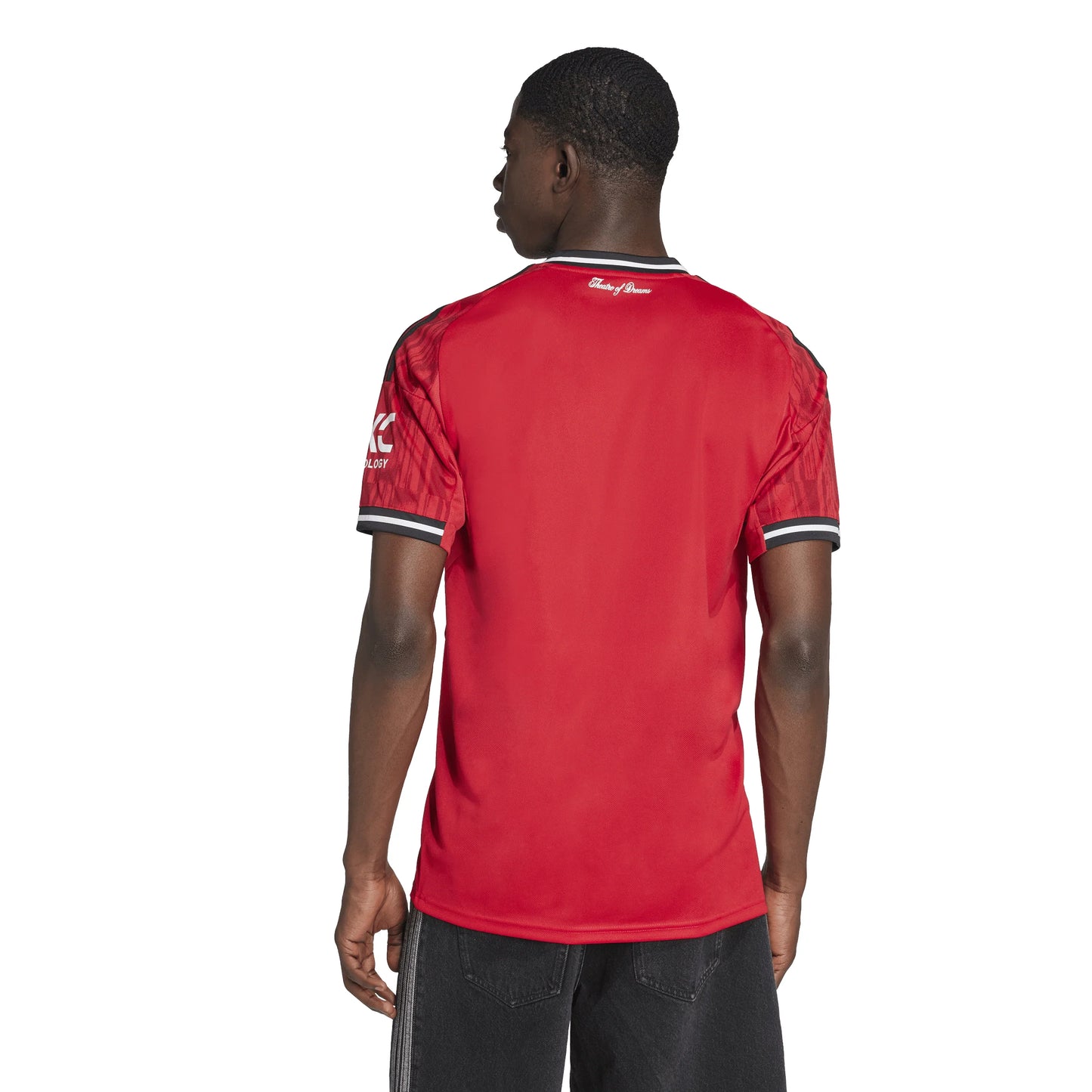 adidas Mens Manchester United Home Jersey 25 26 Red