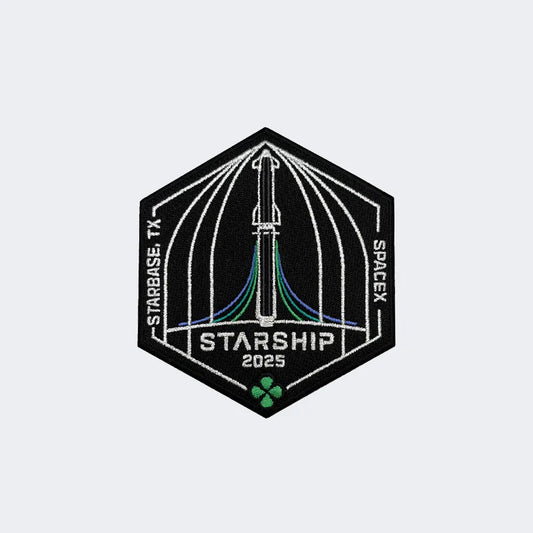 STARSHIP 2025 YEARLY MISSION PATCH