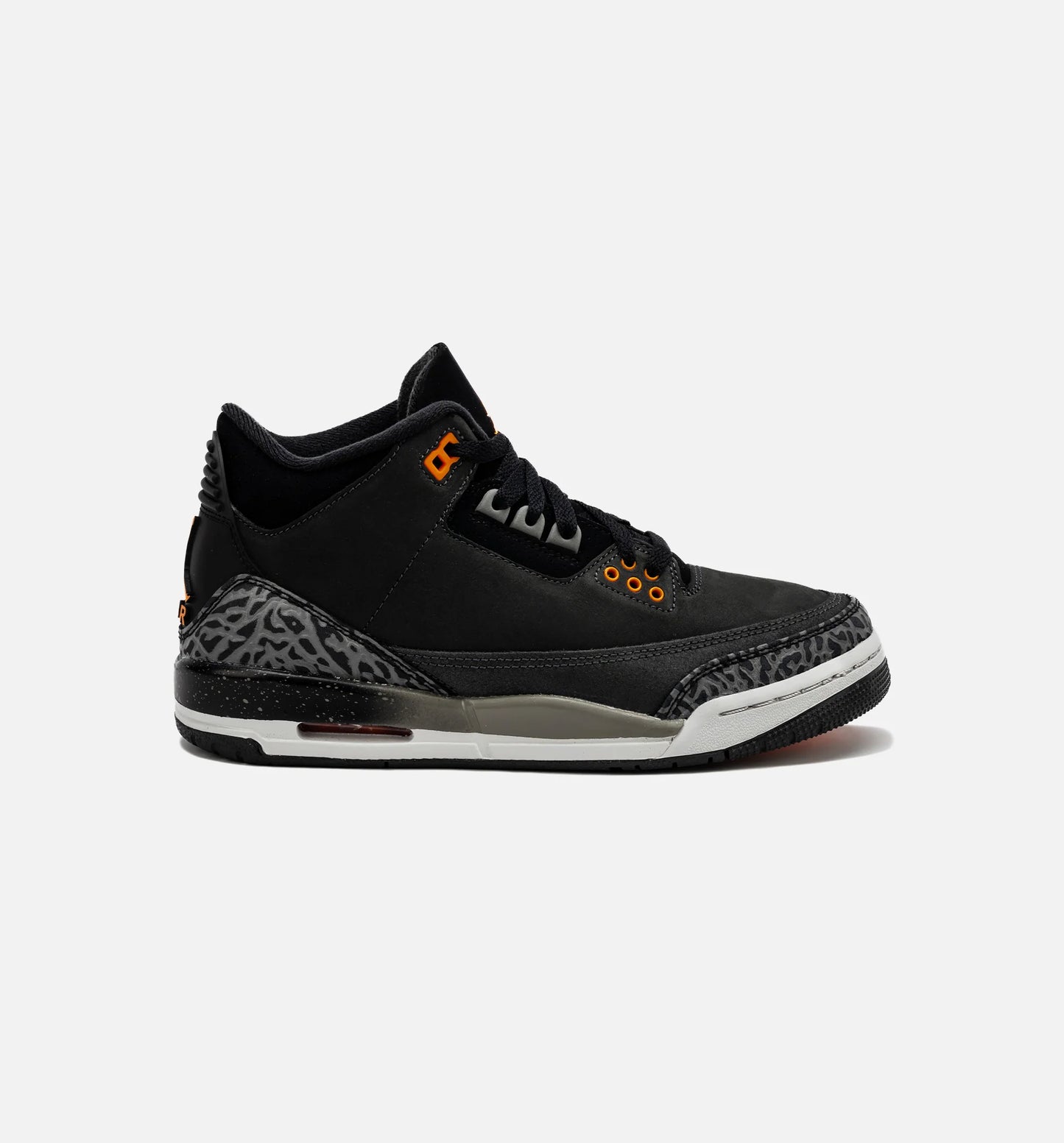 Air Jordan 3 Retro Fear Grade School Lifestyle Shoe Night Stadium Total Orange