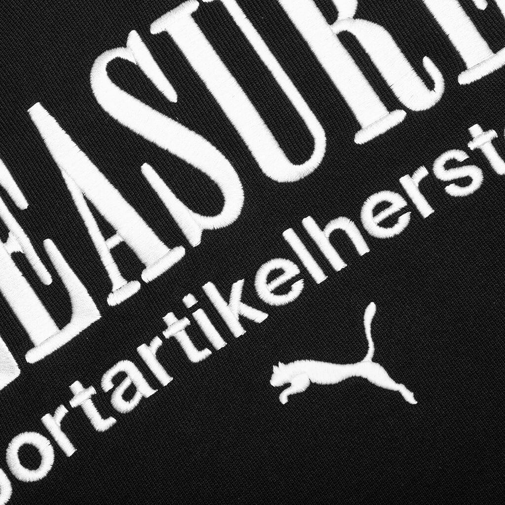 Puma x Pleasures Graphic Hoodie Black