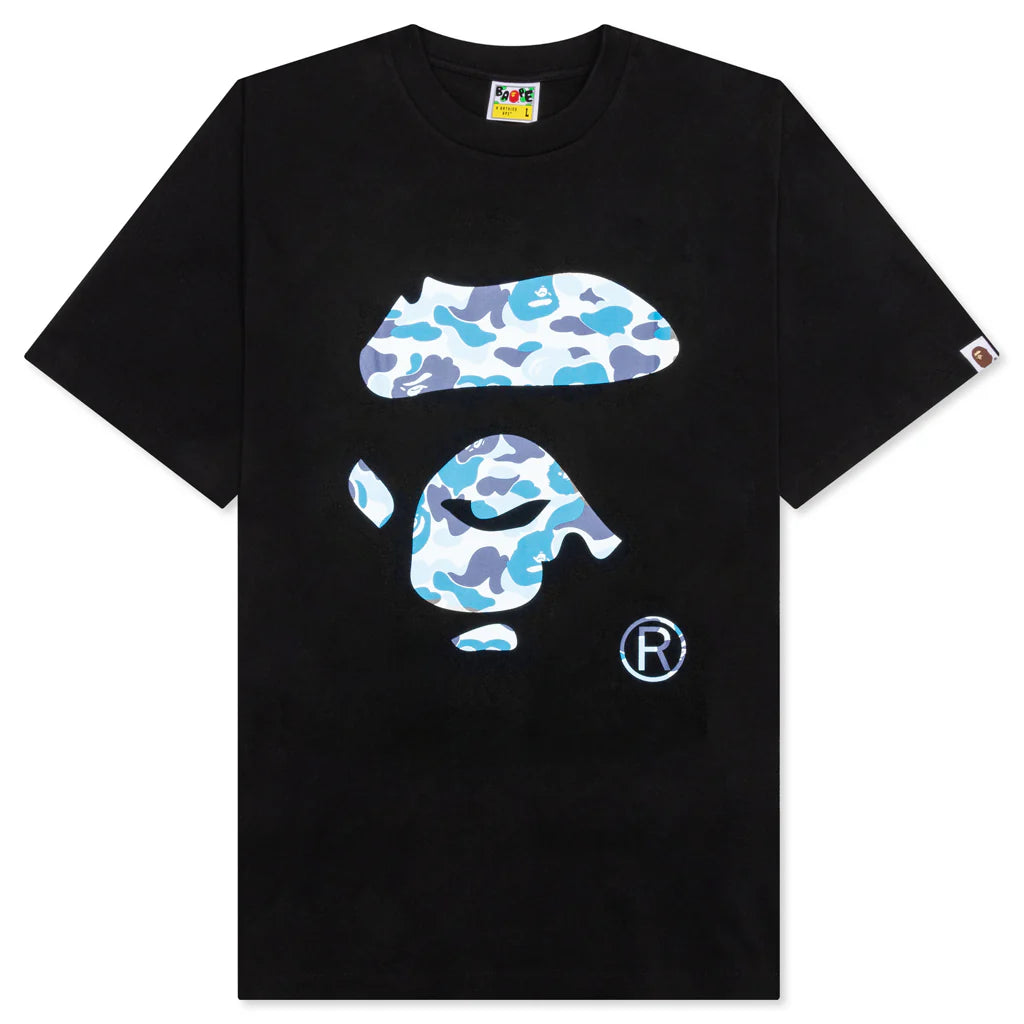 ABC Camo Ape Face Tee Black Blue