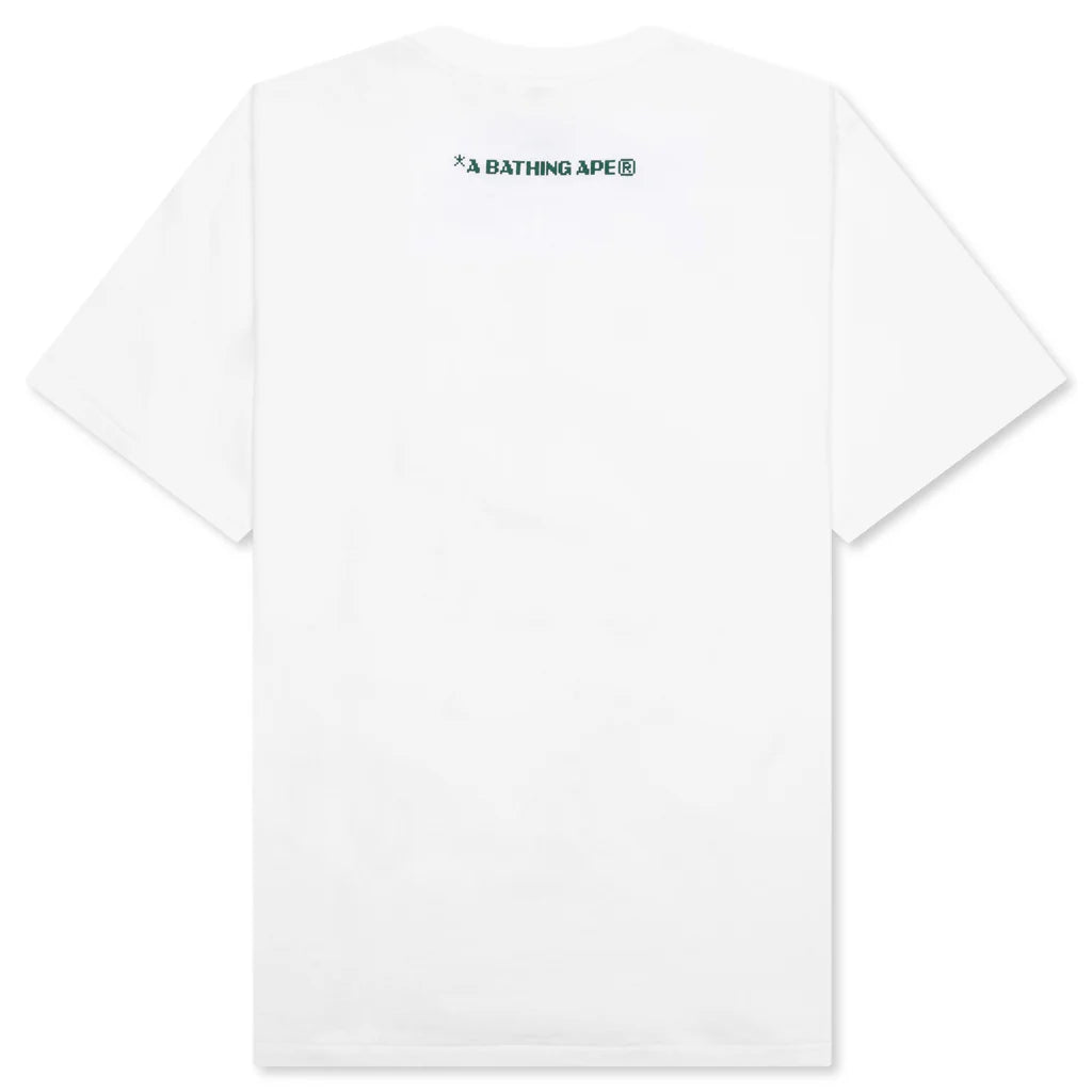 Bitmap Logo Tee White