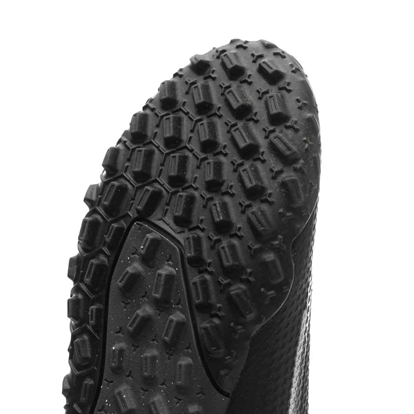 Nike Phantom GT2 Academy DF TF Turf Soccer Cleats Black Metallic Dark Grey Metallic Gold