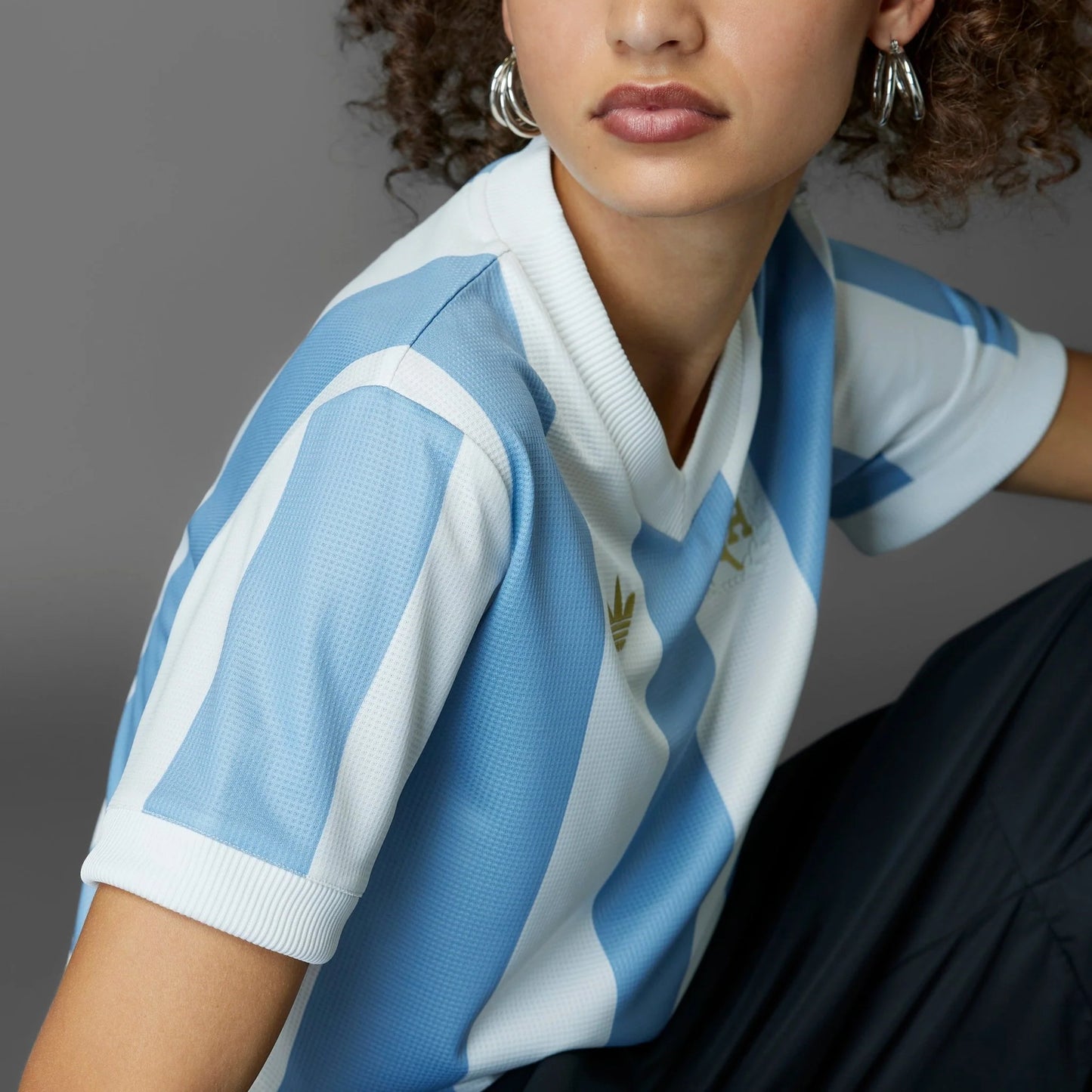 adidas Womens Argentina Anniversary Jersey 24 25 Sky White