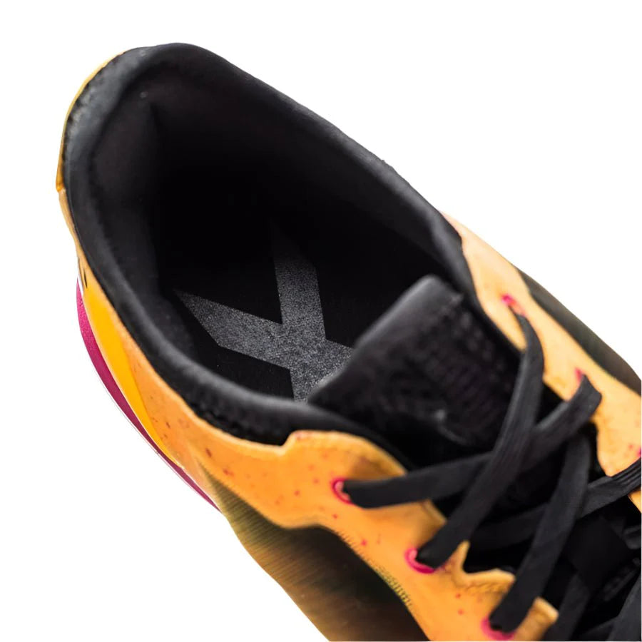adidas X 151 Court Indoor Soccer Shoes Solar Gold Black Shock Pink