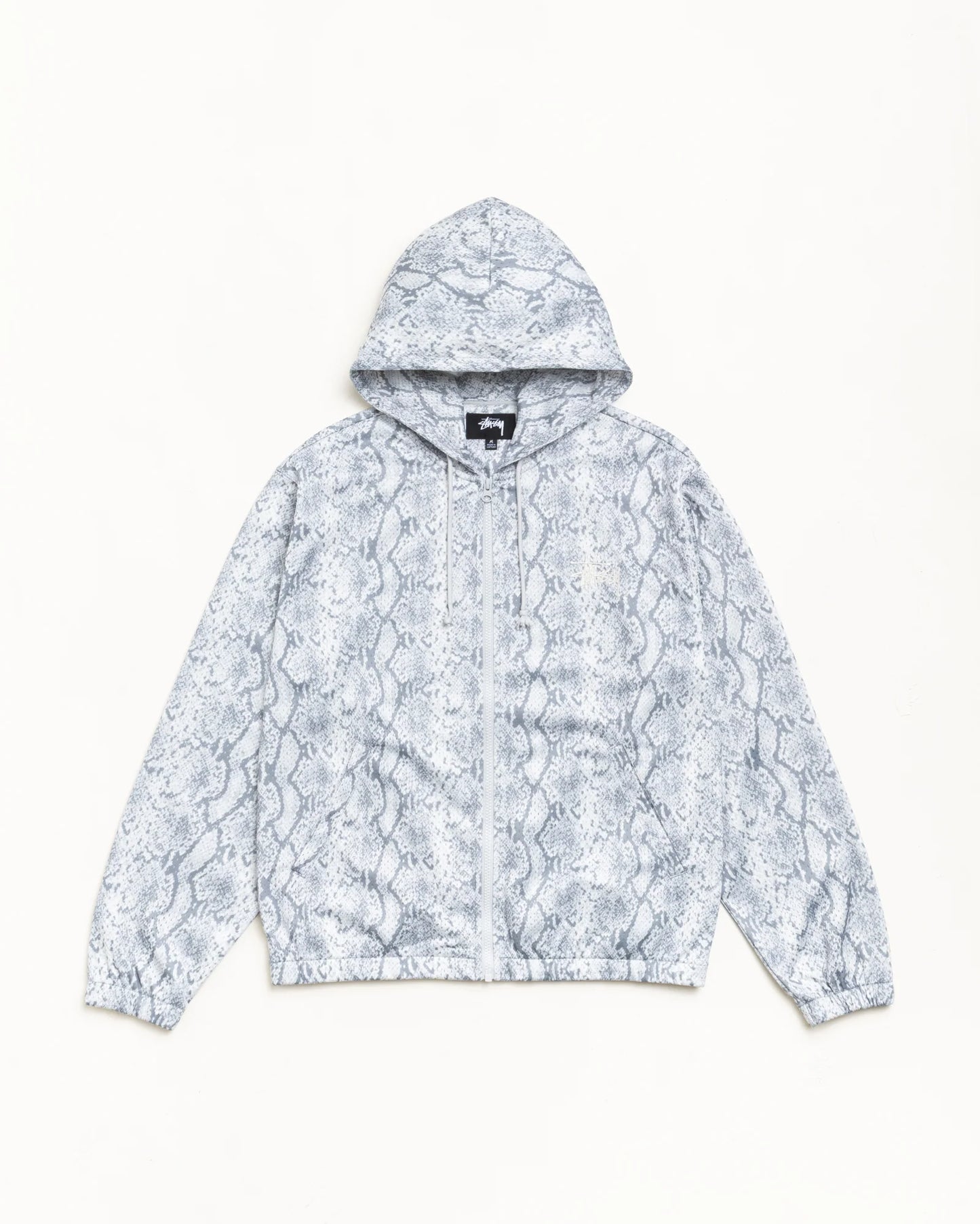 ATHLETIC MESH ZIP HOODIE