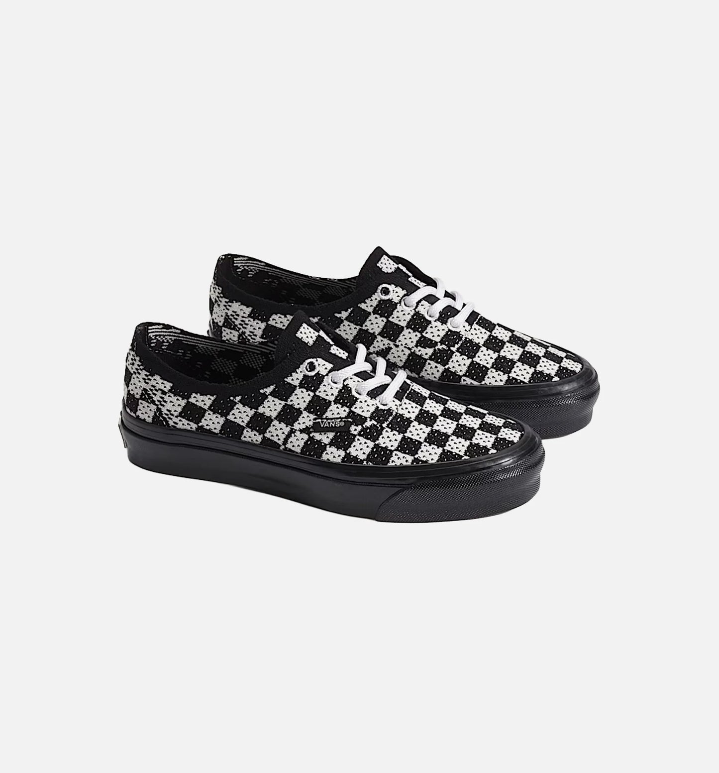 Premium Authentic Checkerboard Mens Lifestyle Shoe Checkerboard Black Marshmallow White