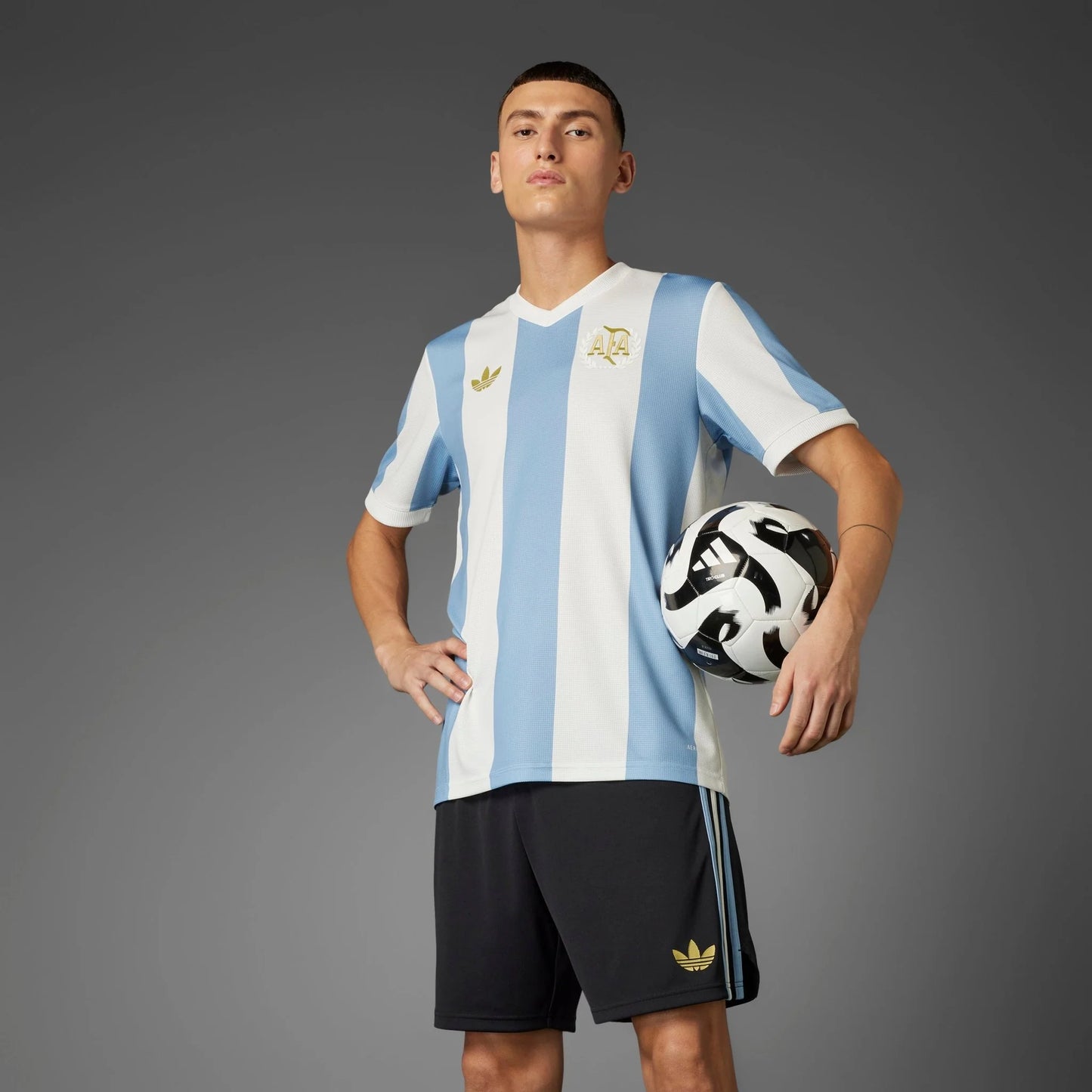 adidas Argentina Anniversary Jersey 24 25 Sky White