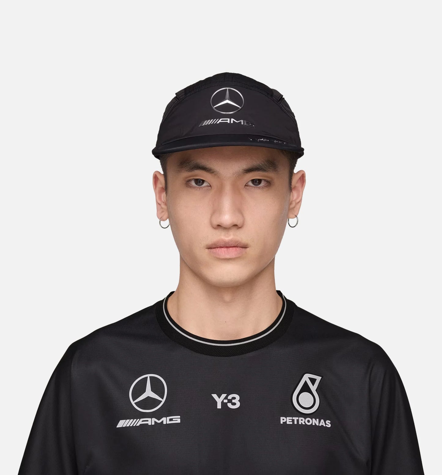 Mercedes AMG Petronas Formula 1 Team Run Mens Hat Black