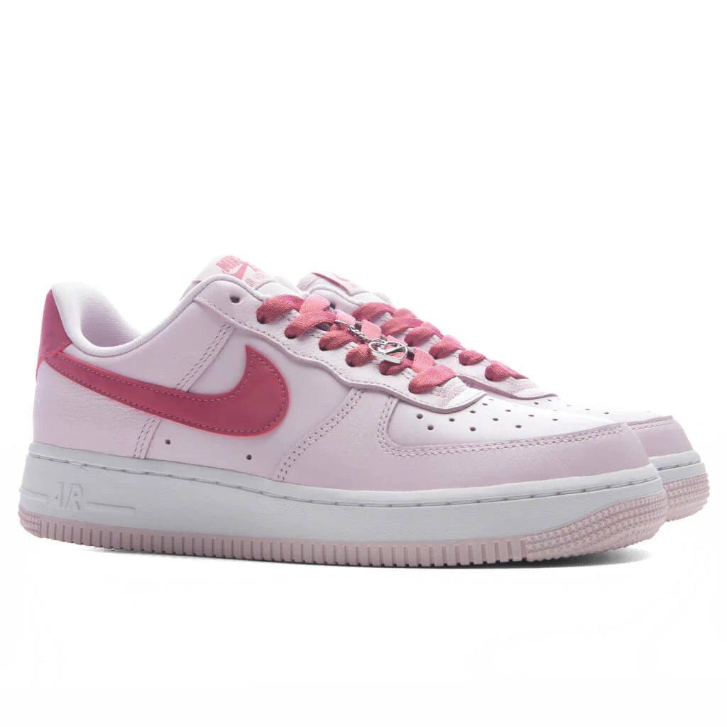 Womens Air Force 1 07 Pearl Pink Peony White