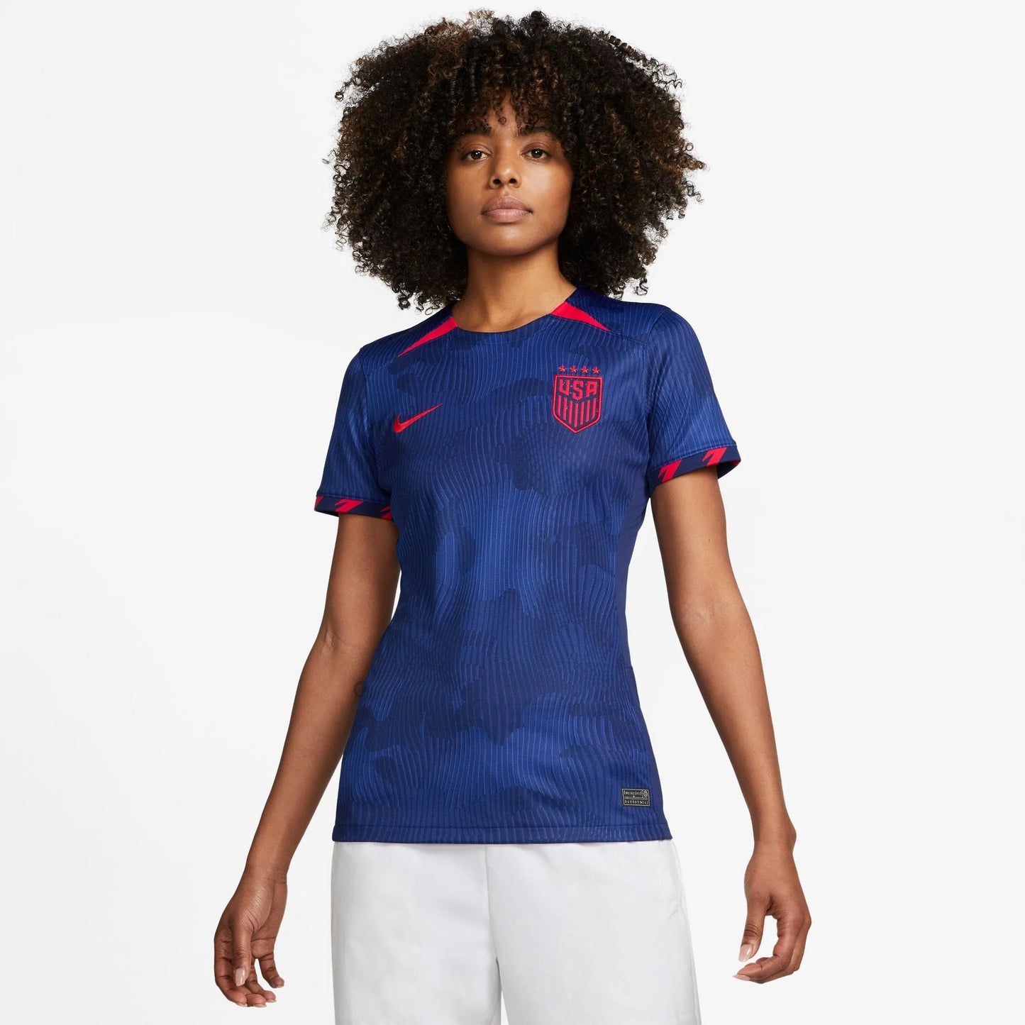 Nike USWNT 2023 Stadium Away Womens Jersey Royal Navy Red